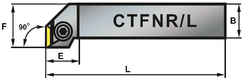 CTFNR 4040-22 soustružnický držák